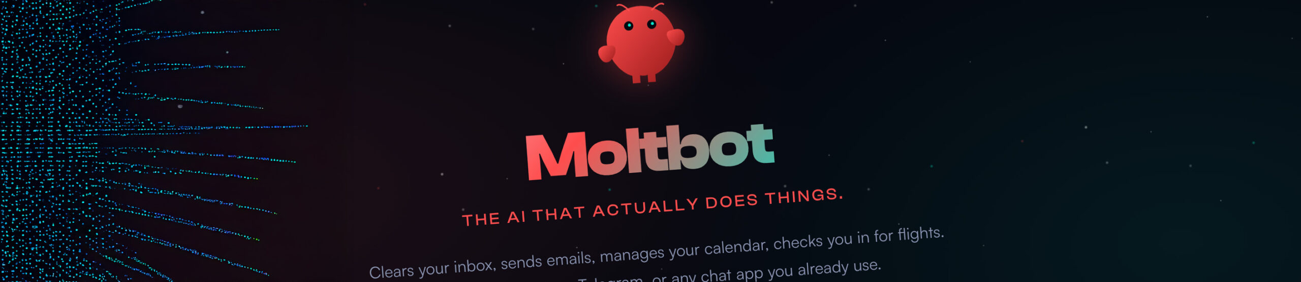 a moltbot clawdbot header