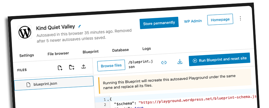 Using WordPress Playground and Blueprints to Train Clients on Block Themes