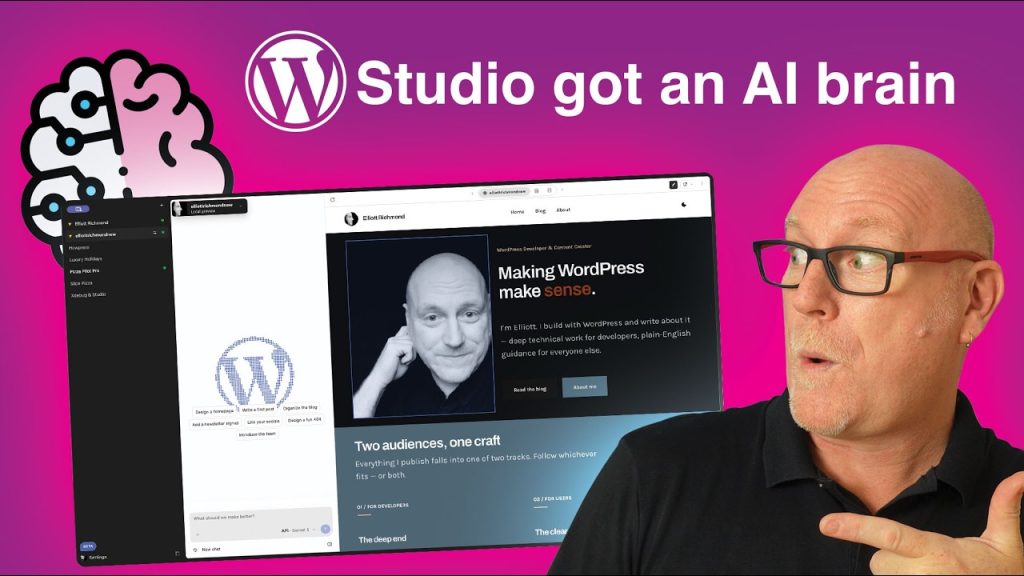 WordPress Studio Just Got an AI Brain (Early Access Beta)